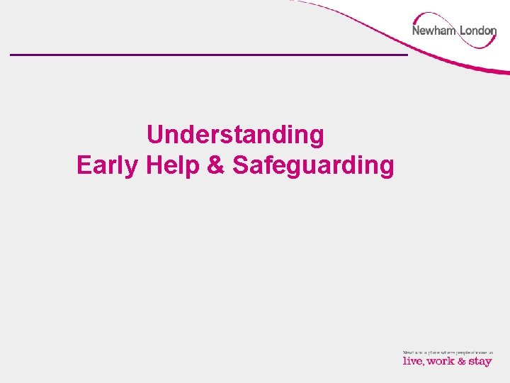 Understanding Early Help & Safeguarding 