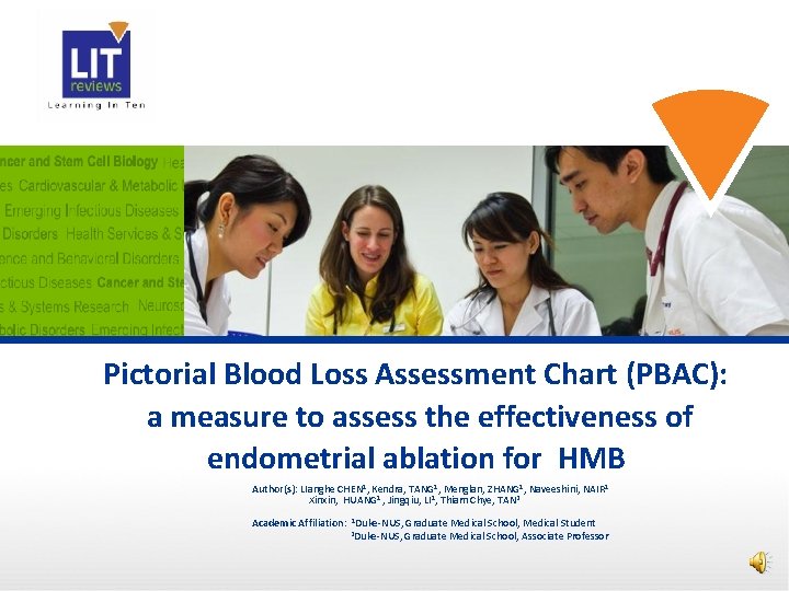 Pictorial Blood Loss Assessment Chart (PBAC): a measure to assess the effectiveness of endometrial