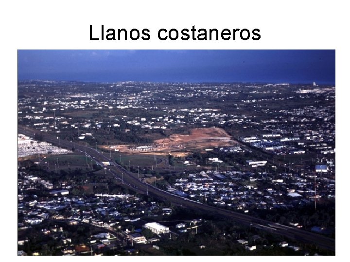 Llanos costaneros 