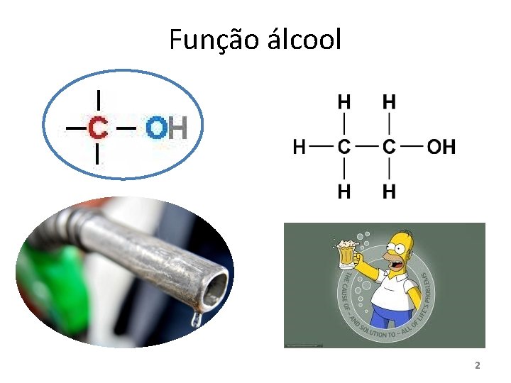 Função álcool 2 