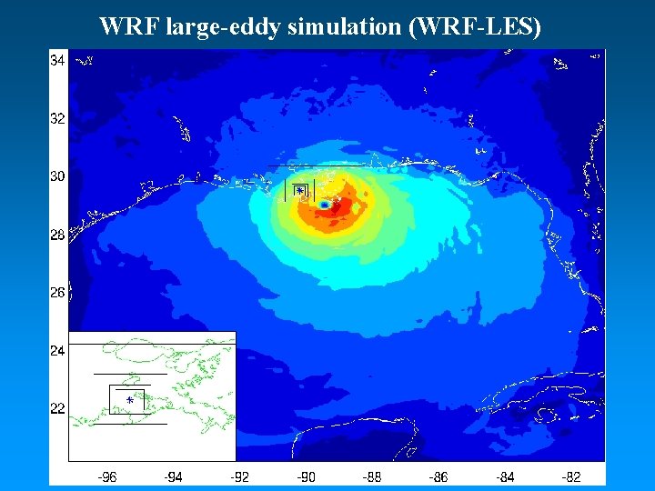 WRF large-eddy simulation (WRF-LES) 
