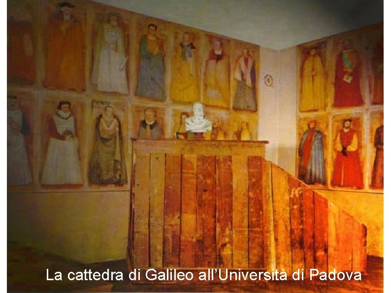 La cattedra di Galileo all’Università di Padova 