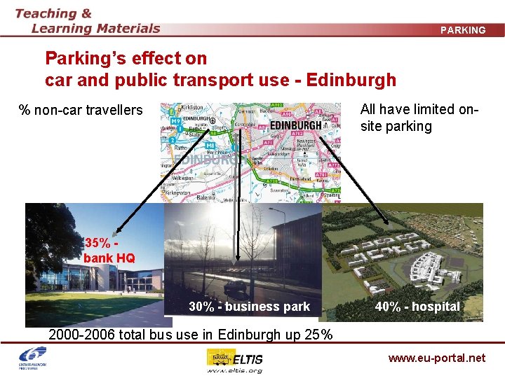 PARKING Parking’s effect on car and public transport use - Edinburgh All have limited