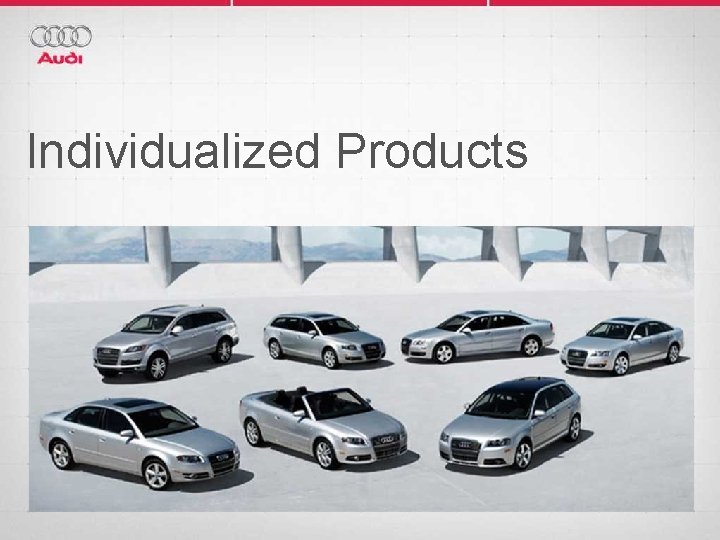 Individualized Products 