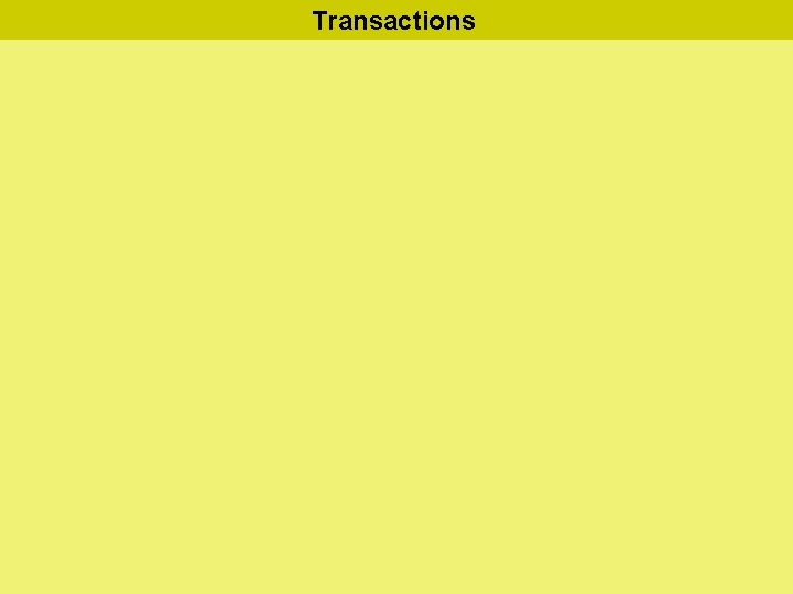Transactions 07 -09 Oct 2009 