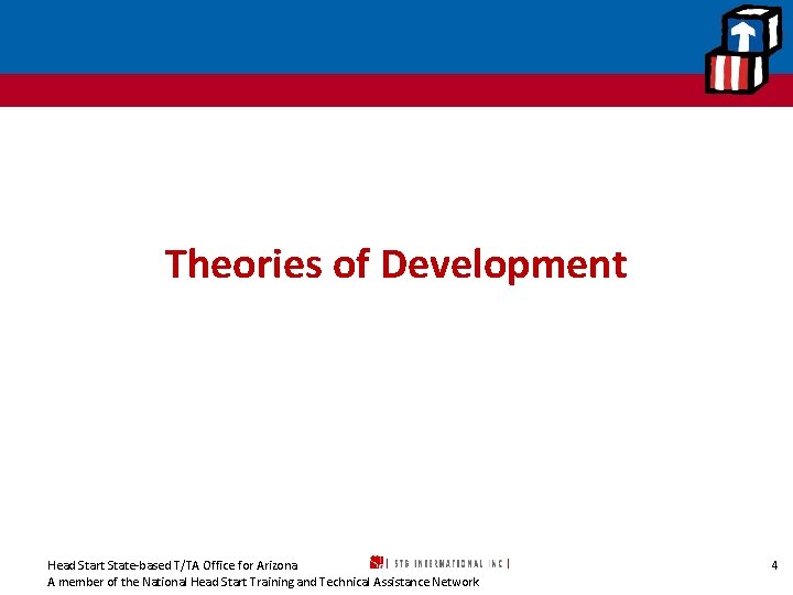 Theories of Development Head Start State-based T/TA Office for Arizona A member of the