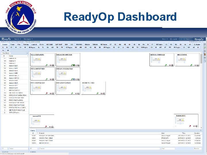 Ready. Op Dashboard 