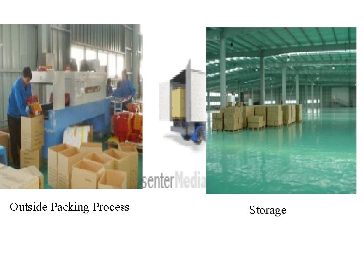 Outside Packing Process Storage 