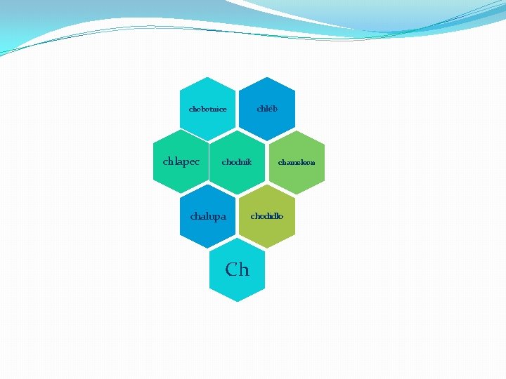 chléb chobotnice chlapec chodník chalupa Ch chameleon chodidlo 