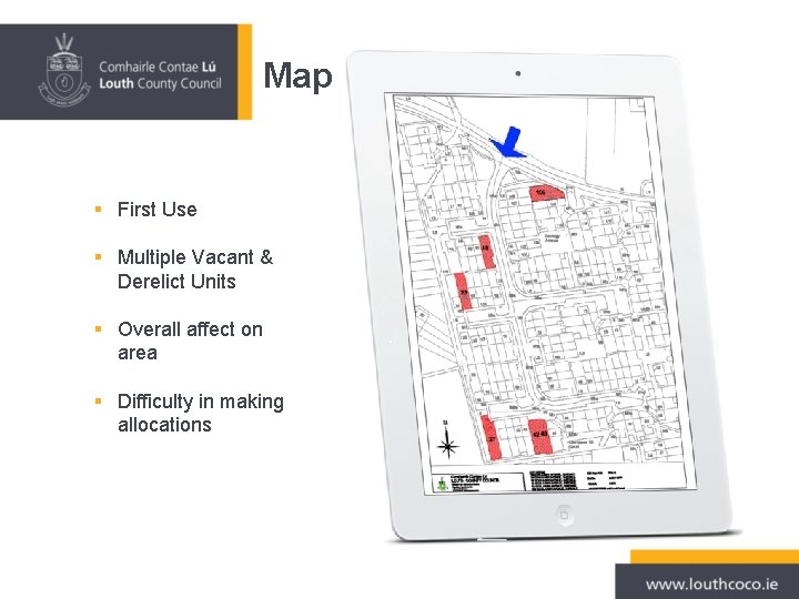 Map – Doolargy Avenue § First Use § Multiple Vacant & Derelict Units § Map – Doolargy Avenue § First Use § Multiple Vacant & Derelict Units §