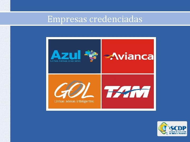 Empresas credenciadas 