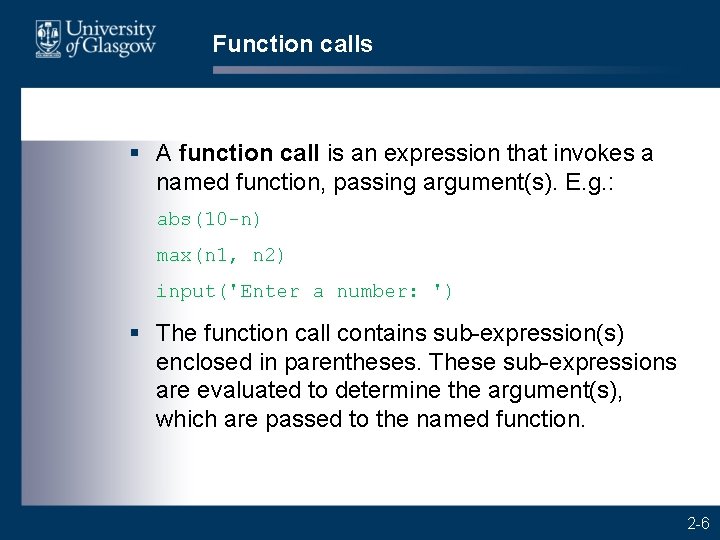 Accelerated Programming 2 Part I Python Programming 2