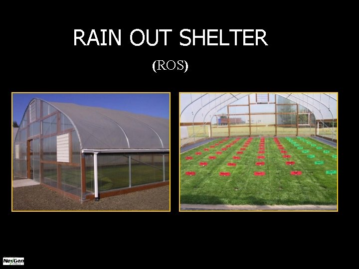RAIN OUT SHELTER (ROS) Created by 