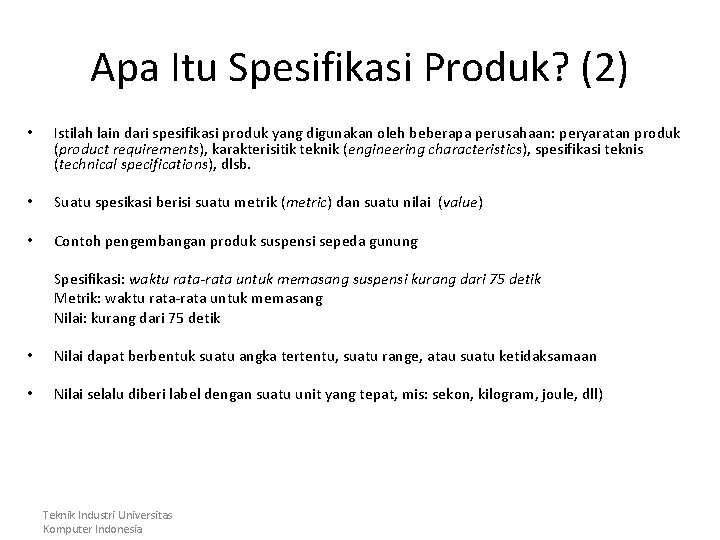 Apa Itu Spesifikasi Produk? (2) • Istilah lain dari spesifikasi produk yang digunakan oleh Apa Itu Spesifikasi Produk? (2) • Istilah lain dari spesifikasi produk yang digunakan oleh
