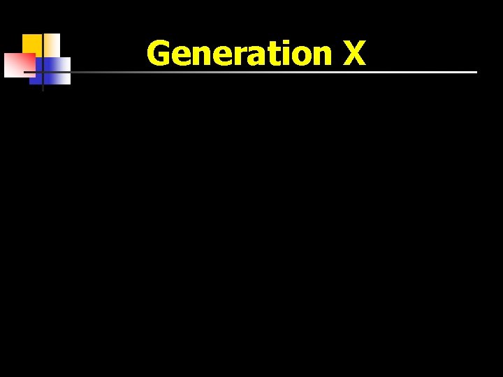 Generation X 