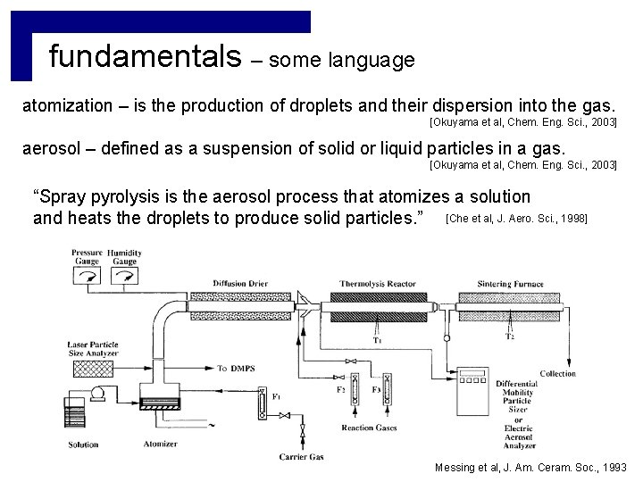 fundamentals – some language atomization – is the production of droplets and their dispersion fundamentals – some language atomization – is the production of droplets and their dispersion