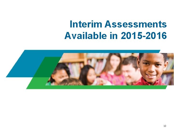 Interim Assessments Available in 2015 -2016 10 