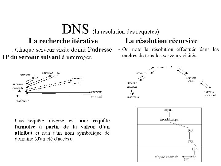 DNS (la resolution des requetes) 