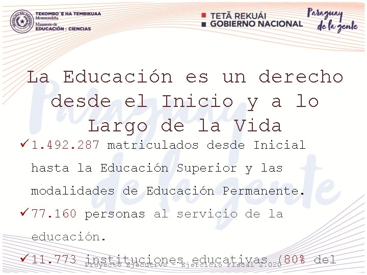 La Educación es un derecho desde el Inicio y a lo Largo de la