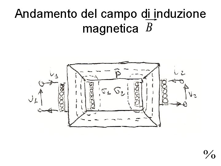 Andamento del campo di induzione magnetica 