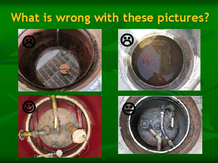 What is wrong with these pictures? 