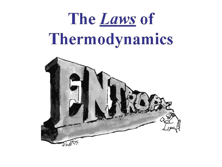 The Laws of Thermodynamics 