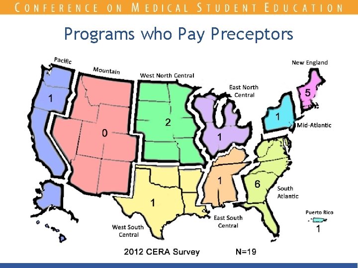 Programs who Pay Preceptors 