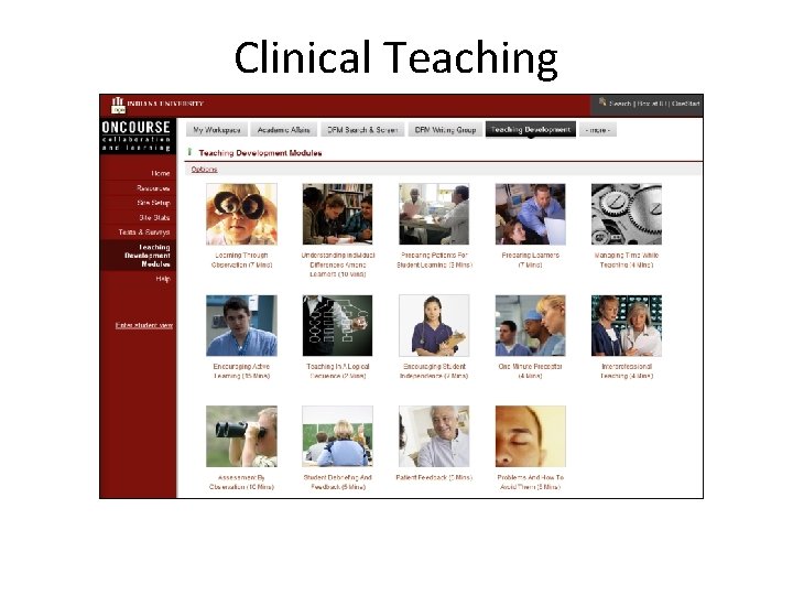 Clinical Teaching 