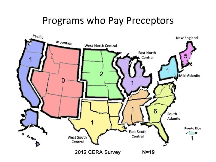 Programs who Pay Preceptors 