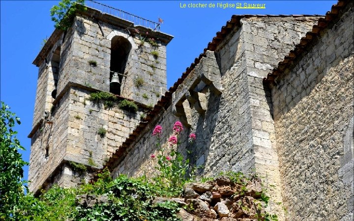 Le clocher de l’église St Sauveur 