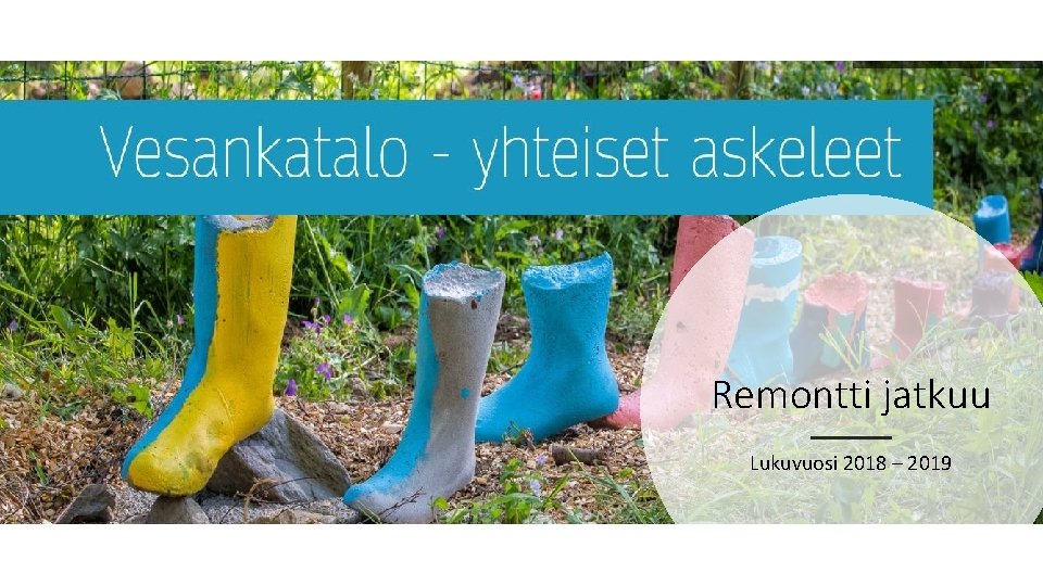 Remontti jatkuu Lukuvuosi 2018 – 2019 