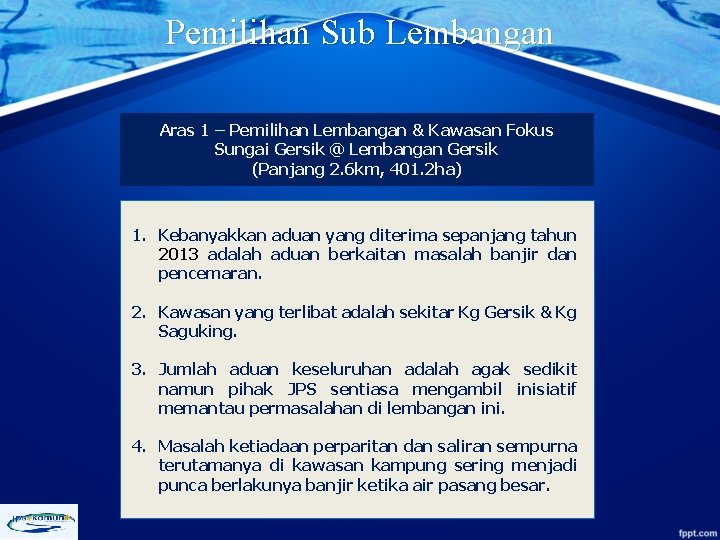 Bersama Kita Jayakan Laporan Deep Lembangan Gersik Jabatan