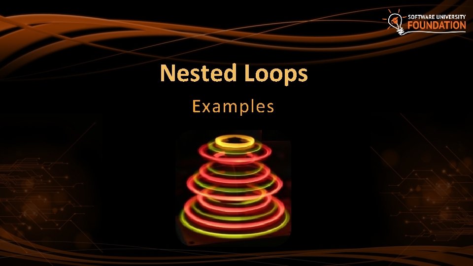 Nested Loops Examples 