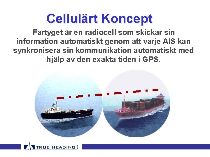 Cellulärt Koncept Fartyget är en radiocell som skickar sin information automatiskt genom att varje Cellulärt Koncept Fartyget är en radiocell som skickar sin information automatiskt genom att varje