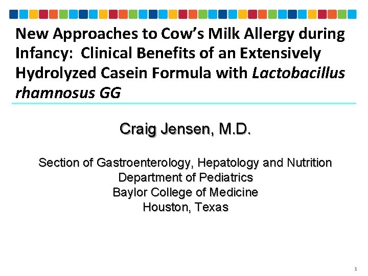 New Approaches to Cow’s Milk Allergy during Infancy: Clinical Benefits of an Extensively Hydrolyzed