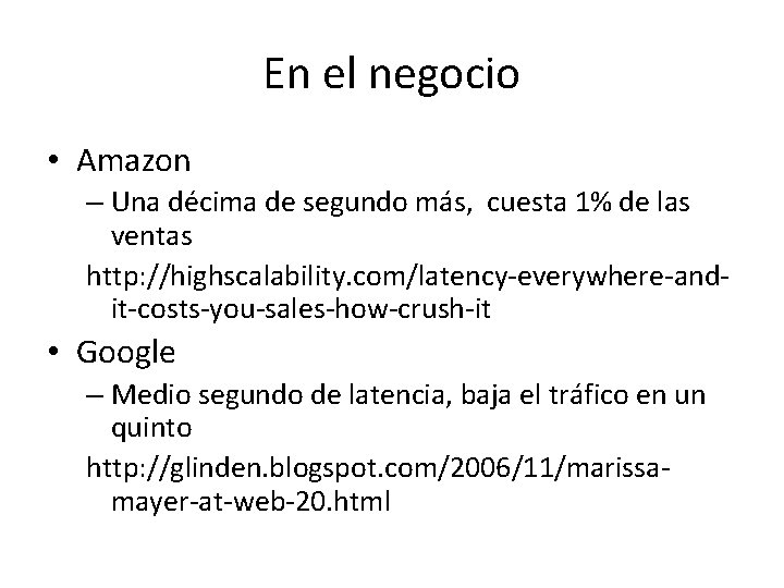 En el negocio • Amazon – Una décima de segundo más, cuesta 1% de En el negocio • Amazon – Una décima de segundo más, cuesta 1% de