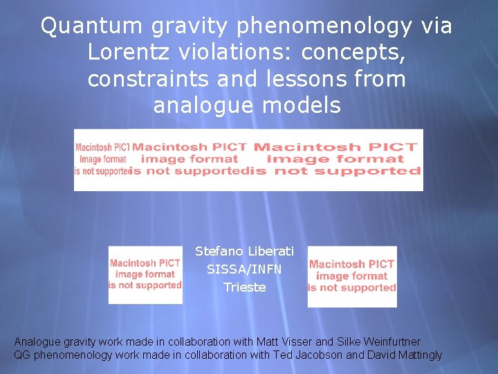 Quantum gravity phenomenology via Lorentz violations: concepts, constraints and lessons from analogue models Stefano