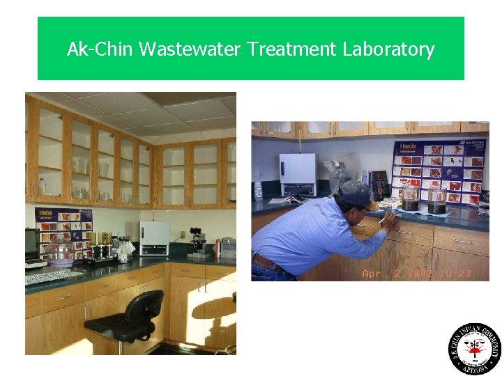 Ak-Chin Wastewater Treatment Laboratory 