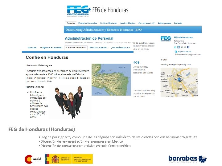 FEG de Honduras (Honduras) • Elegida por Qapacity como una de las páginas con