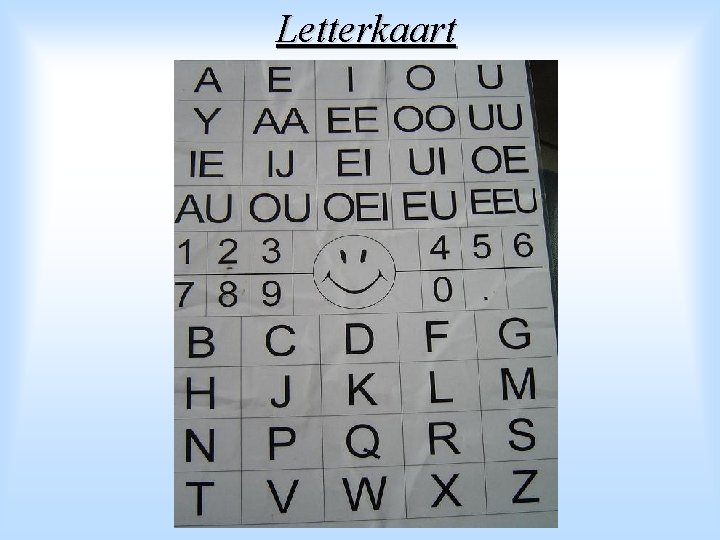 Letterkaart 