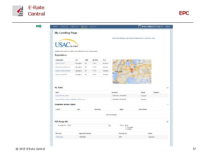 E-Rate Central © 2015 E-Rate Central EPC 57 