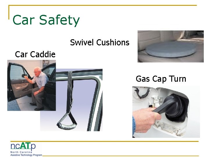 Car Safety Swivel Cushions Car Caddie Gas Cap Turn 