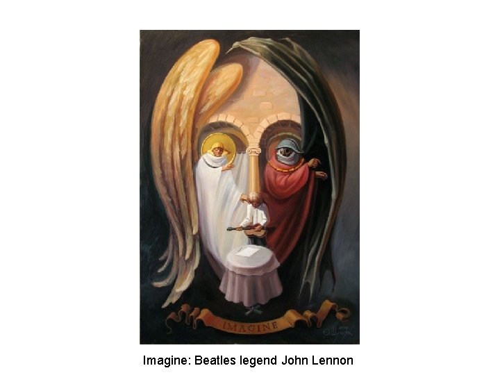 Imagine: Beatles legend John Lennon 