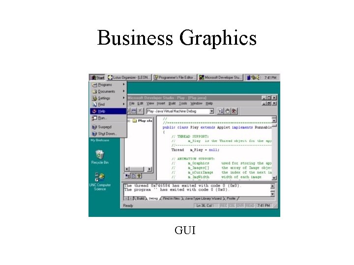 Business Graphics GUI 
