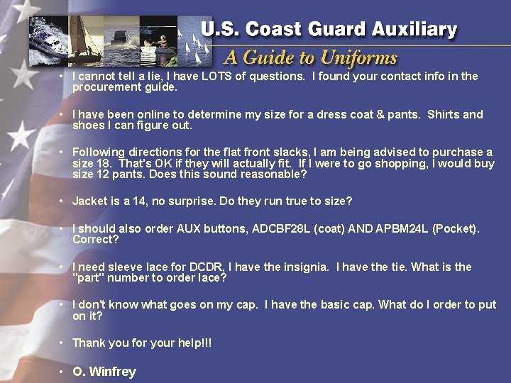 • I cannot tell a lie, I have LOTS of questions. I found • I cannot tell a lie, I have LOTS of questions. I found