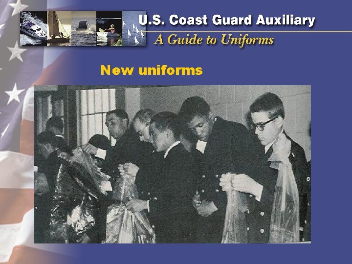 New uniforms New uniforms