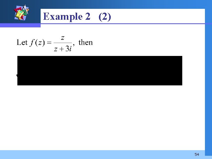 Example 2 (2) 54 