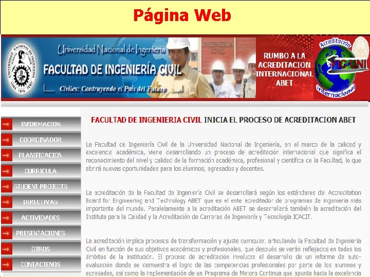 Página Web 