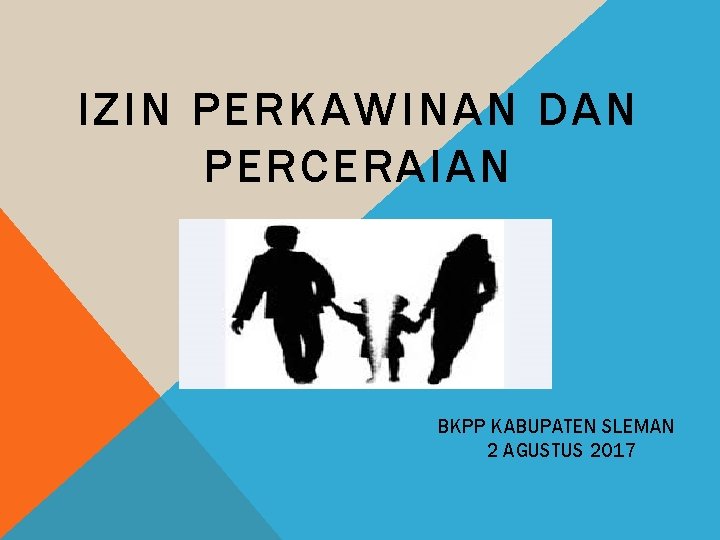 IZIN PERKAWINAN DAN PERCERAIAN BKPP KABUPATEN SLEMAN 2 AGUSTUS 2017 