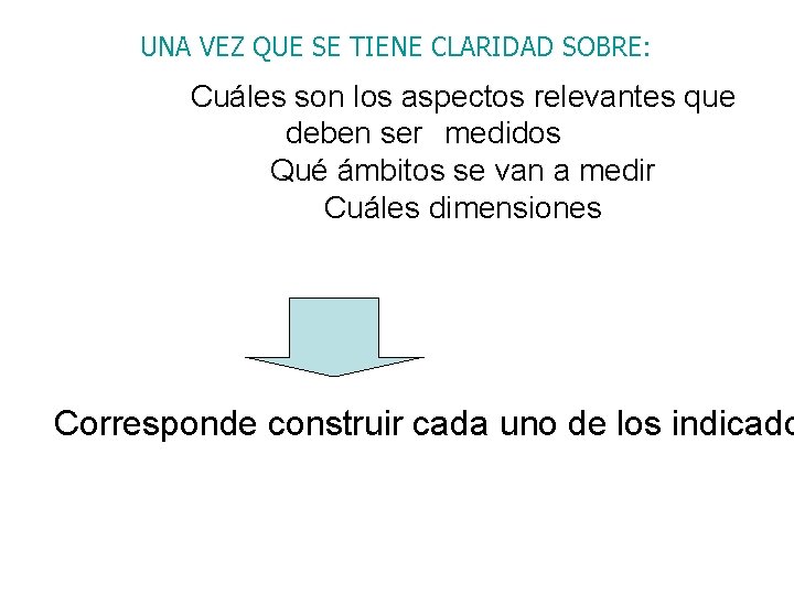 UNA VEZ QUE SE TIENE CLARIDAD SOBRE: Cuáles son los aspectos relevantes que deben UNA VEZ QUE SE TIENE CLARIDAD SOBRE: Cuáles son los aspectos relevantes que deben